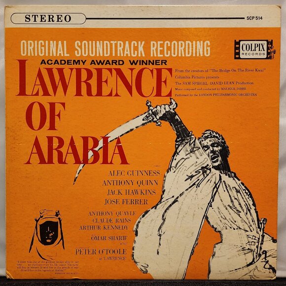 Original Soundtrack Recording: Lawrence Of Arabia (1962) Vinyl LP - Picture 1 of 3